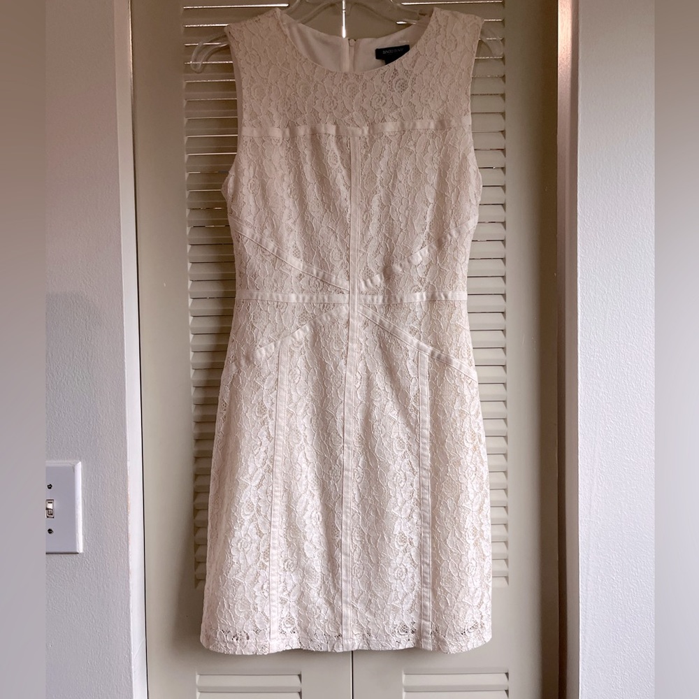 Ivory lace dress size 6